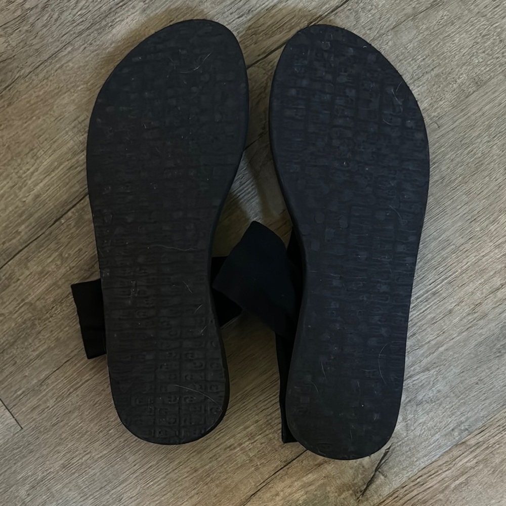 NEW! Sanuk Yoga Sling 2 Black Sandals. Size 11 - Picture 3 of 3